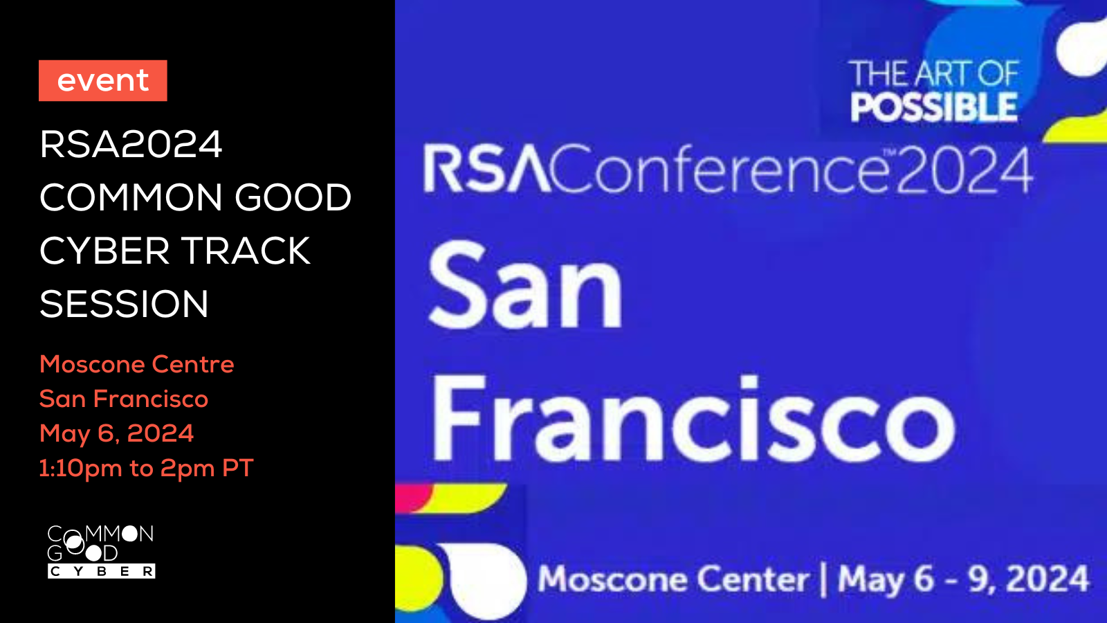 Common Good Cyber at RSA 2024