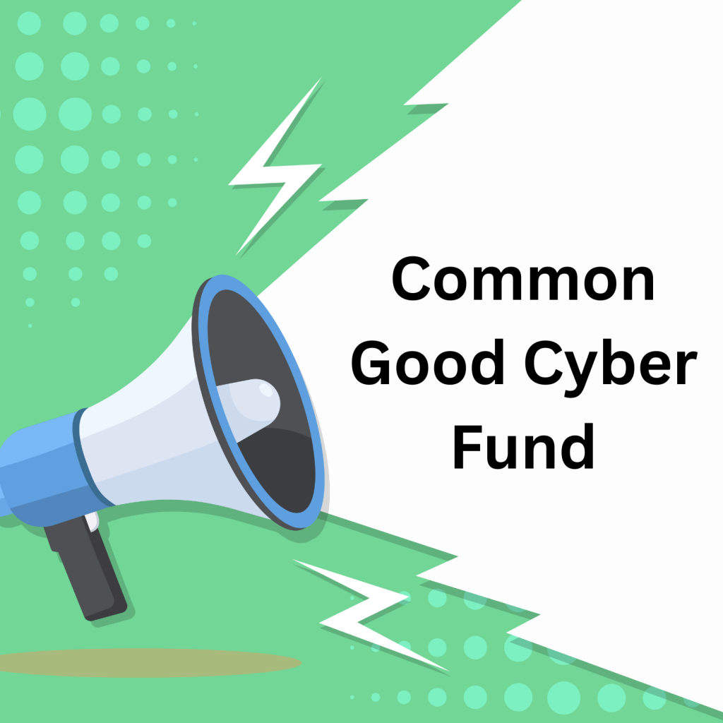 Common Good Cyber Fund Announcement