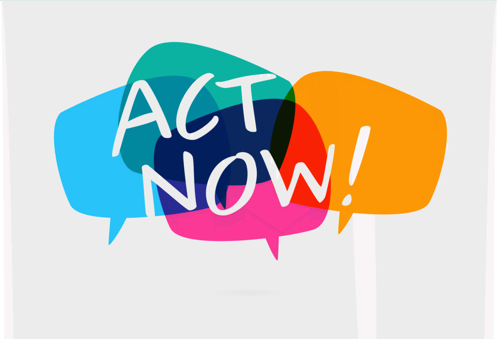 Colorful Act Now! image
