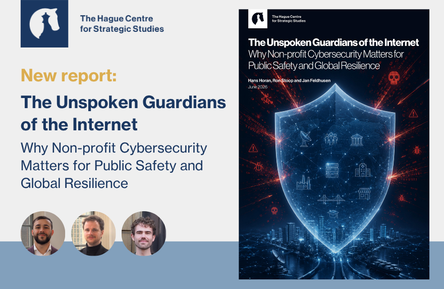 HCSS Report Cover: The Unspoken Guardians of the Internet: Why Non-profit Cybersecurity Matters for Public Safety and Global Resilience